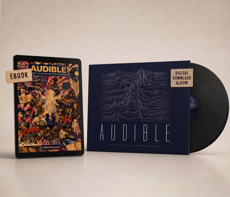 AUDIBLE eBook and digital album bundle